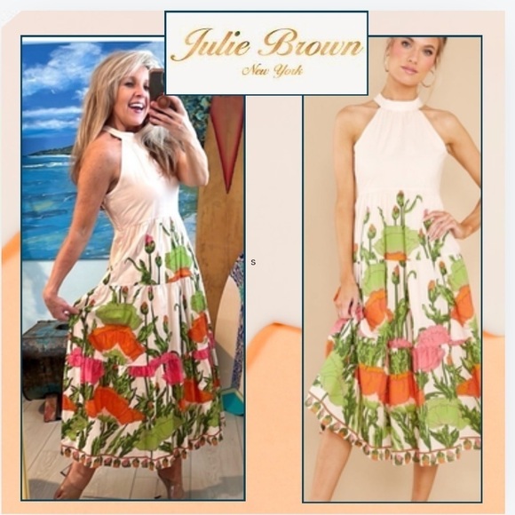 Julie Brown,Kaley Bali Maxi Dress,(MSRP $280),Only Modeled-Never Worn,Size - Picture 8 of 12
